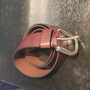 Levi's brown leather belt